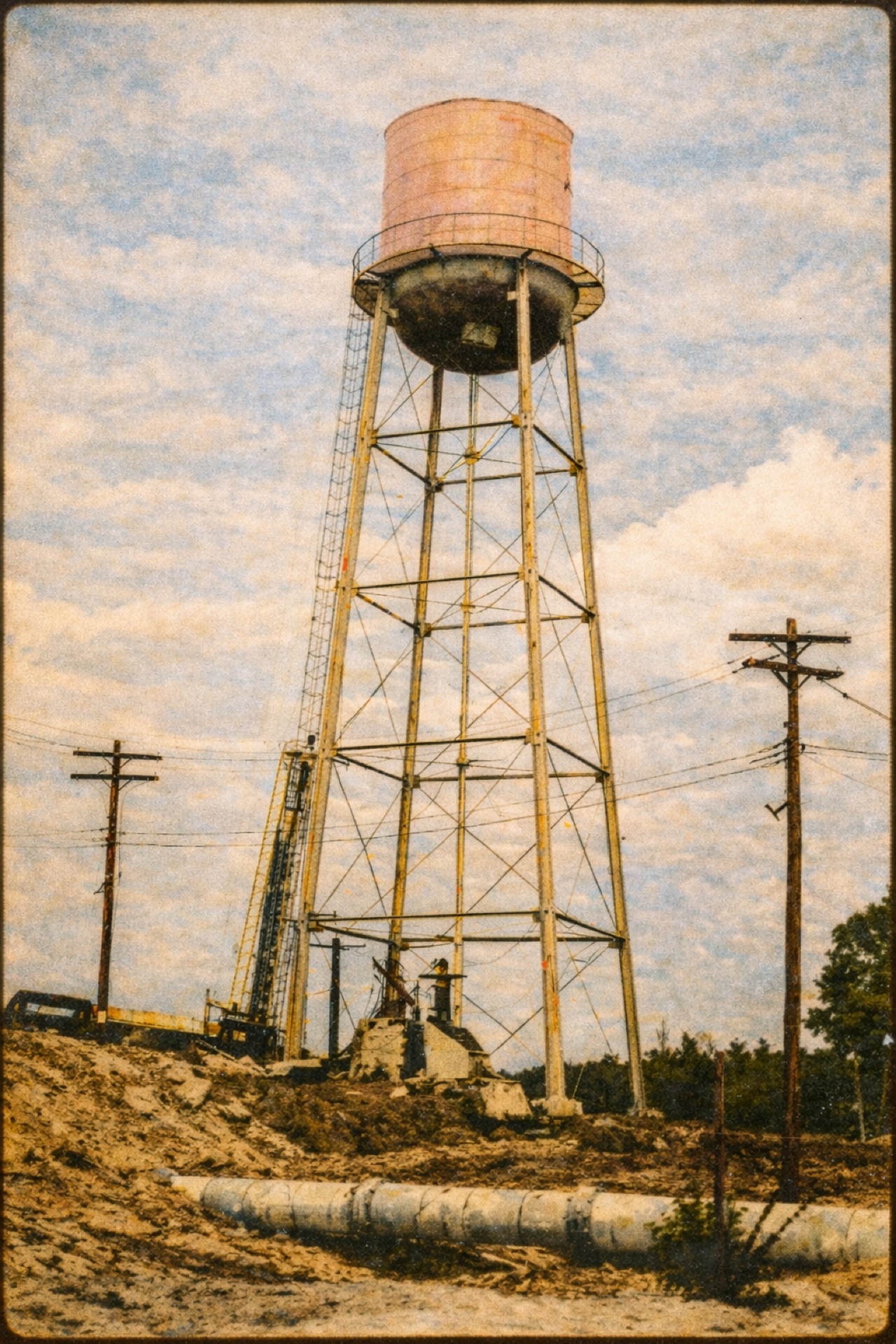 Elevated Storage Water Tank