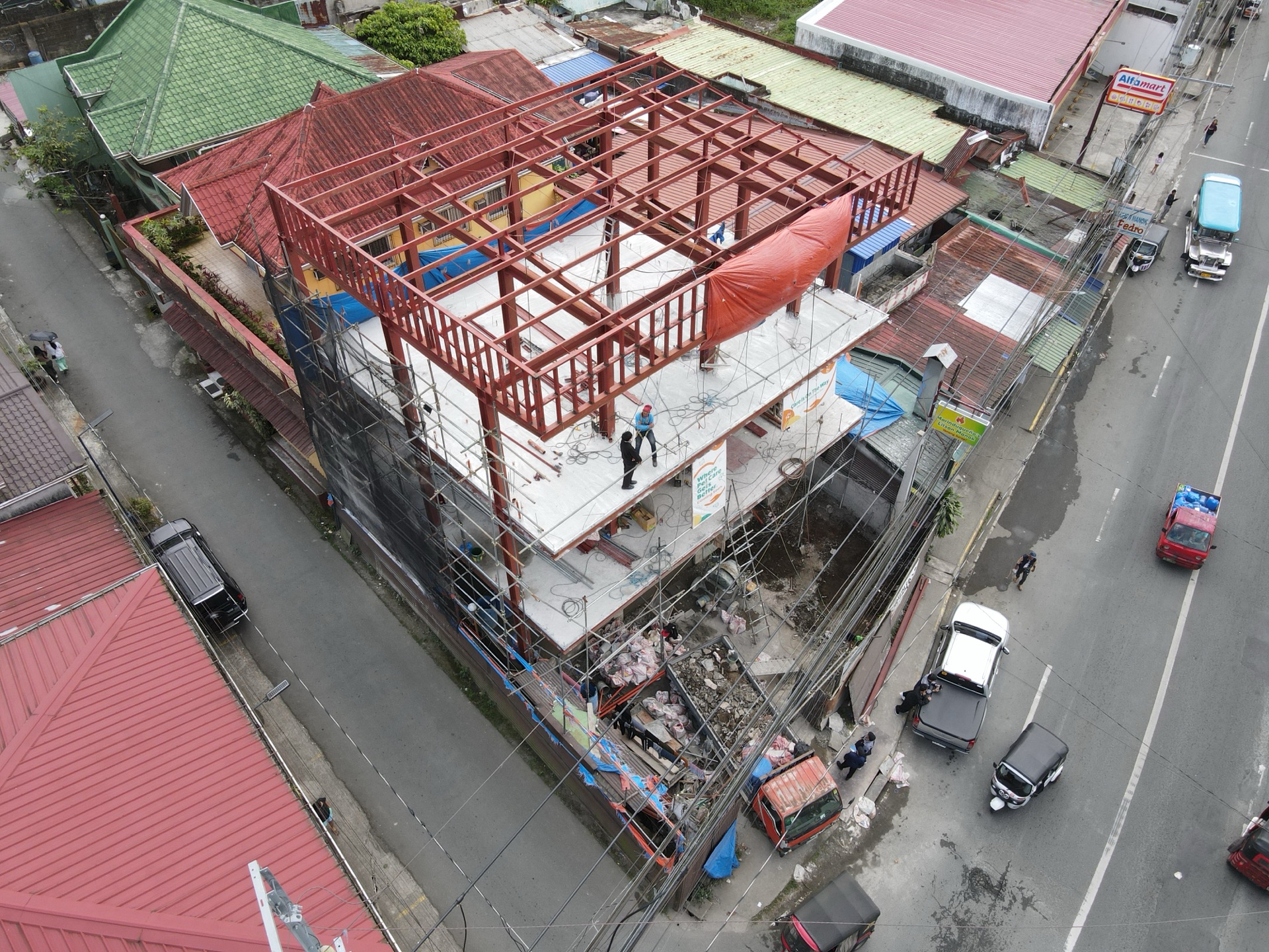 Dragon Construction Inc. — Commercial building project, Tagaytay